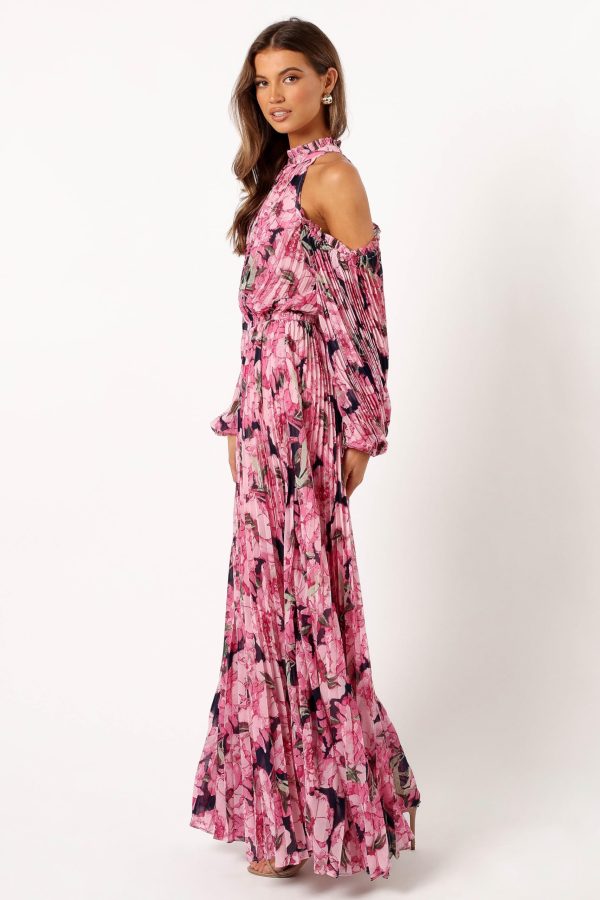 811IFgT4YTL.jpg Women's Hilary Pleated Maxi Dress