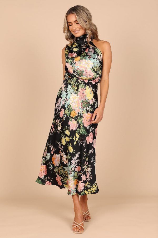 81AgyPvOVlL.jpg Women's Anabelle Halter Neck Midi Dress