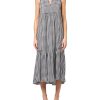 Women's Drapey Gingham Dress