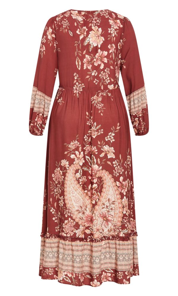 81aJ-Kp4-mL.jpg Women's Plus Size Maxi Faith Dress