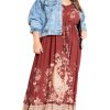 Women's Plus Size Maxi Faith Dress