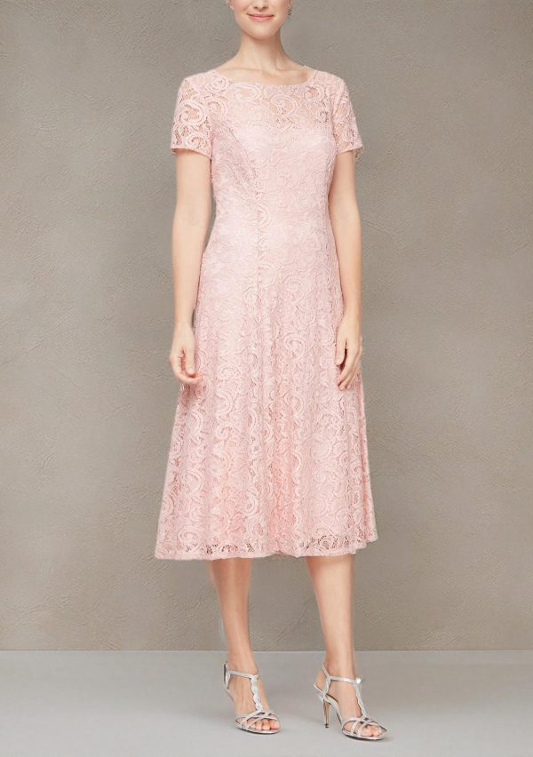 Women's Tea Length A-line Dress