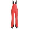Womens Ski Bibs Snow Pants Slim Snowboard Bibs Overalls Insulated Waterproof Windproof Warm Winter Orange Red