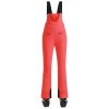 Womens Ski Bibs Snow Pants Slim Snowboard Bibs Overalls Insulated Waterproof Windproof Warm Winter Orange Red