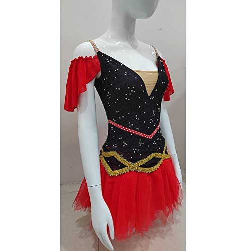 416pJiFIaZL.jpg Figure Skating Dress Training Performance Girl Noble Princess Dress Three-Dimensional Embroidery