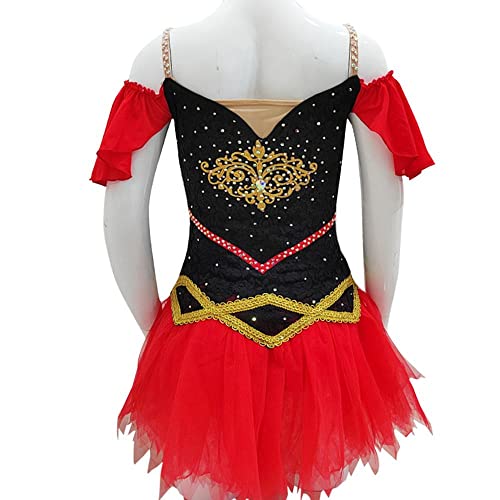 41L2SESHnyL.jpg Figure Skating Dress Training Performance Girl Noble Princess Dress Three-Dimensional Embroidery