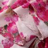 Women’s Dresses V-Neck Floral Print Summer Lace Up Casual Skirt Short Sleeve A-Line Midi Dress for Vacation
