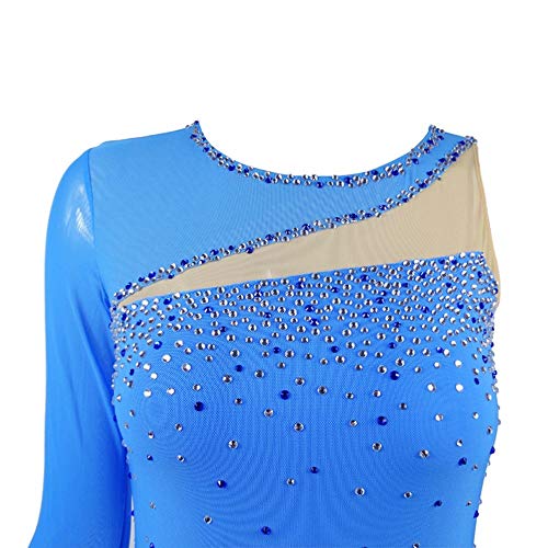 51kKkL6R2BL.jpg Figure Skating Dress Customized Competition Ice Skating Skirt for Girl Women Kids Performance