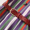 Women’s Dresses Striped Square Collar Summer Casual Skirt Short Sleeve Midi Holiday with Belt Dress for Vacation